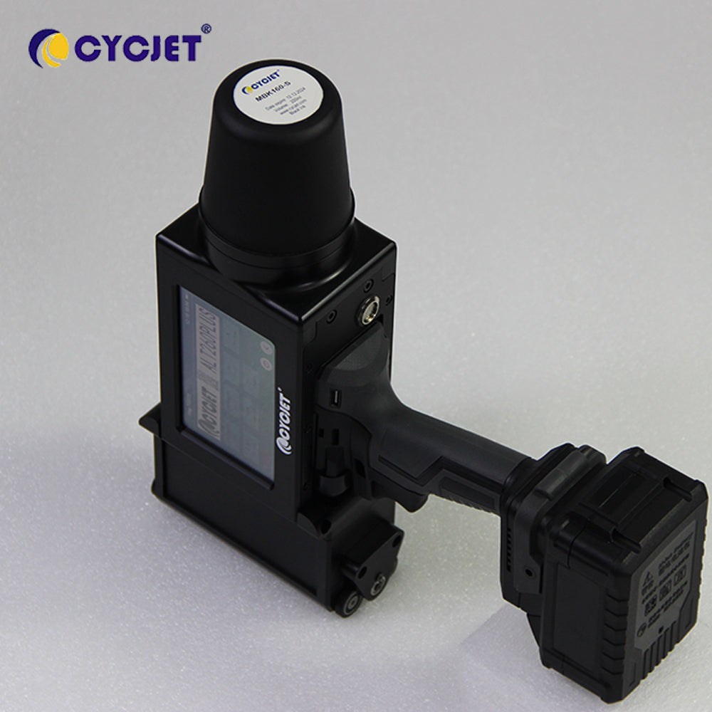 CYCJET ALT160Plus INDUSTRIAL HANDHELD INKJET PRINTER - Portable Coding for Wooden Cases & Steel Pipes | High-Resolution Ink Marking w/Free Shipping