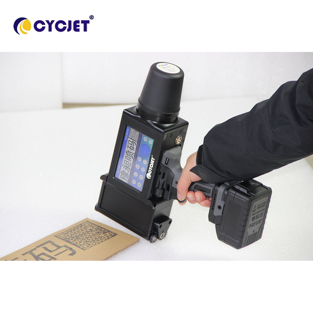 CYCJET ALT160Plus INDUSTRIAL HANDHELD INKJET PRINTER - Portable Coding for Wooden Cases & Steel Pipes | High-Resolution Ink Marking w/Free Shipping
