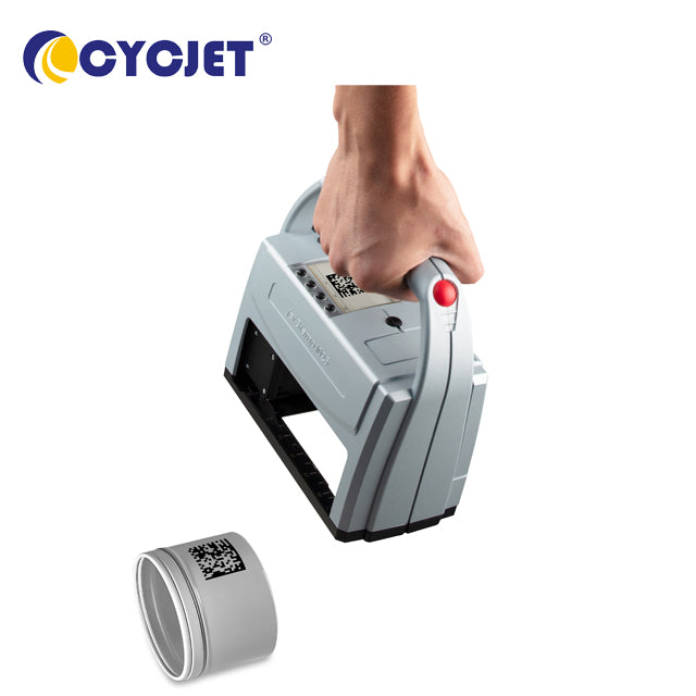 CYCJET 1025 Industrial Handheld Inkjet Bottle Date Code Printer