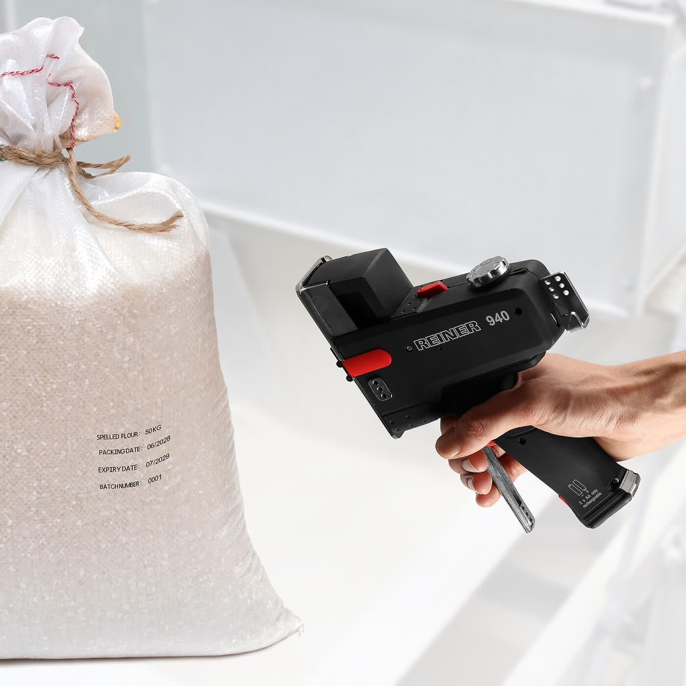 CYCJET 940 Handheld Inkjet Code Printer Date Metal expiry date printing machine